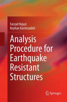 Paperback Analysis Procedure for Earthquake Resistant Structures Book