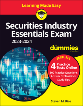 Paperback Securities Industry Essentials Exam 2023-2024 for Dummies with Online Practice Book