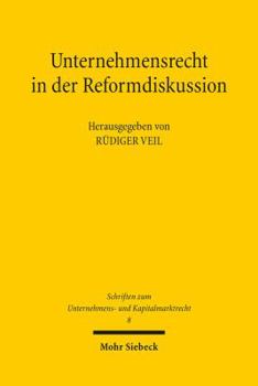 Paperback Unternehmensrecht in Der Reformdiskussion [German] Book