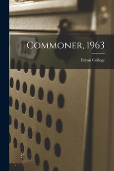 Paperback Commoner, 1963 Book