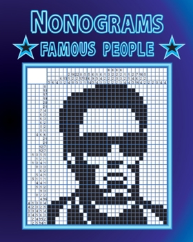 Paperback Nonograms: Famous people Book