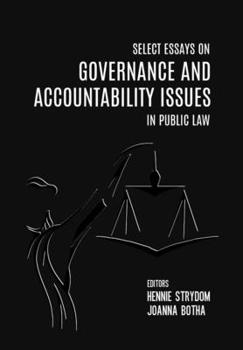 Paperback Select Essays on Governance and Accountability Issues in Public Law Book