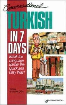 Paperback Conversational Turkish in 7 Days Book