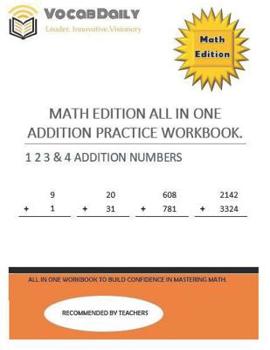 Paperback Vocabdaily Math Edition: All in One Addition Book