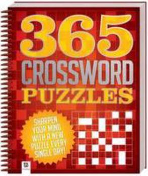 Paperback 365 Puzzles: Crossword Book