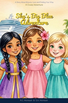 Paperback Sky's Big Blue Adventure: A Cruise Story Book