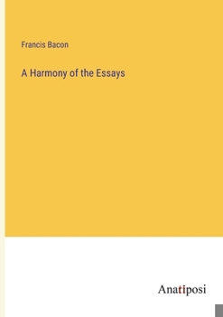 Paperback A Harmony of the Essays Book