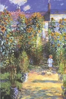 Claude Monet's 'the Artist's Garden at V?theuil' Art of Life Journal (Lined)