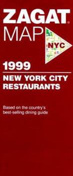 Map Zagatsurvey 1999 New York City Restaurant Map Book