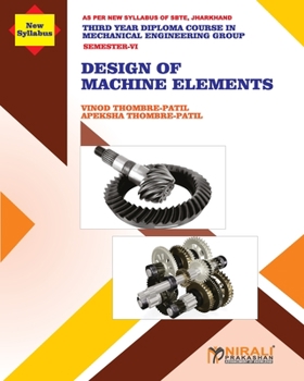 Paperback DESIGN OF MACHINE ELEMENTS (Subject Code MEC 604) Book