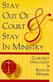 Paperback Stay Out of Court and Stay in Ministry Book