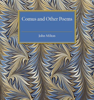 Paperback Comus and Other Poems Book