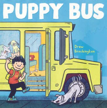 Library Binding Puppy Bus Book