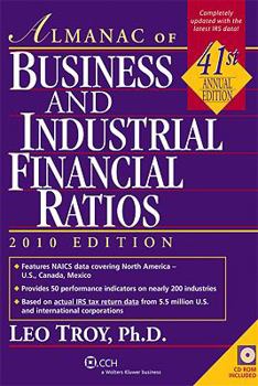 Paperback Almanac of Business and Financial Ratios [With CDROM] Book