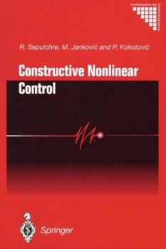 Paperback Constructive Nonlinear Control Book