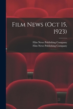 Paperback Film News (Oct 15, 1923) Book