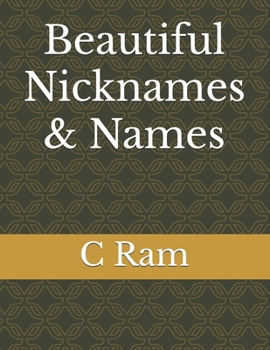 Paperback Beautiful Nicknames & Names Book