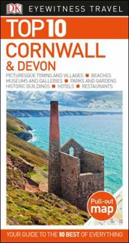 Paperback DK Eyewitness Top 10 Cornwall and Devon Book
