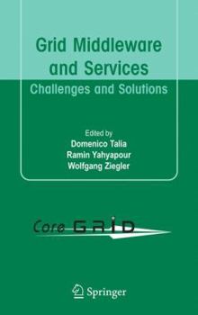 Paperback Grid Middleware and Services: Challenges and Solutions Book