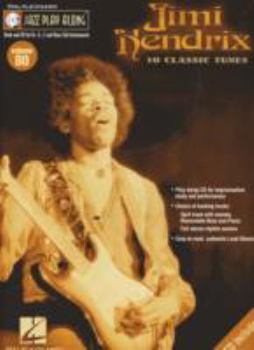 Paperback Jimi Hendrix: 10 Classic Tunes [With CD] Book