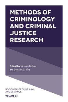 Hardcover Methods of Criminology and Criminal Justice Research Book