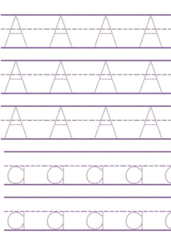 Paperback Übungsbuch zum Nachzeichnen von ABC-Buchstaben für Kinder: Alphabet schreiben lernen. Handschrift-Aktivitätsbuch für Vorschulkinder, Kindergärten [German] Book