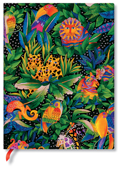 Diary Paperblanks Jungle Song Whimsical Creations Softcover Flexi Ultra Lined 176 Pg 100 GSM Book