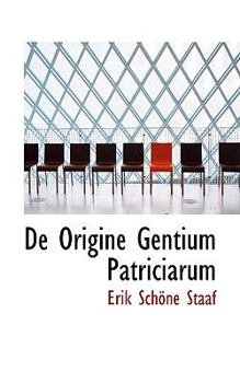 Paperback de Origine Gentium Patriciarum Book