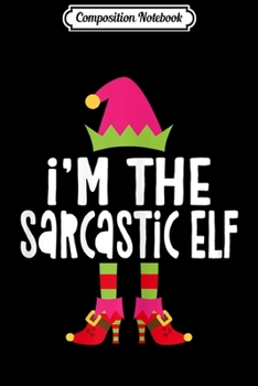 Paperback Composition Notebook: I'm The Skater Elf Family Matching Christmas Xmas Team Gift Journal/Notebook Blank Lined Ruled 6x9 100 Pages Book