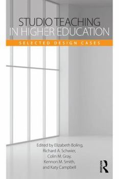 Paperback Studio Teaching in Higher Education: Selected Design Cases Book