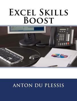 Paperback Excel Skills Boost Book
