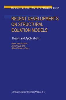 Paperback Recent Developments on Structural Equation Models: Theory and Applications Book