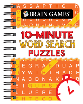 Spiral-bound Brain Games - To Go - 10 Minute Word Search Book