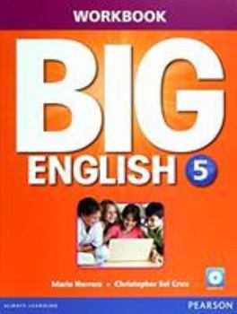 Paperback Big English 5 Workbook W/Audiocd Book