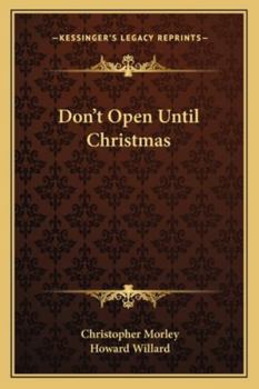 Paperback Don't Open Until Christmas Book