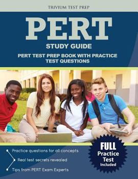 Paperback PERT Study Guide: PERT Test Prep Book with Practice Test Questions Book