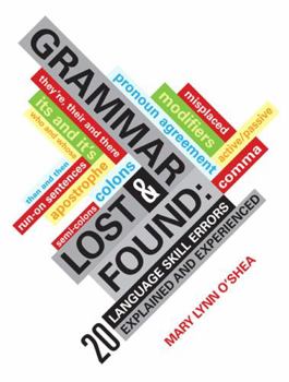 Paperback Grammar Lost and Found Book