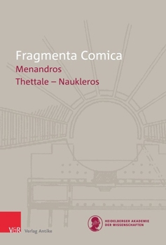 Fragmenta Comica 24.5 Menandros: Thettale - Naukleros