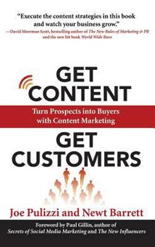 Hardcover Get Content Get Customers Book