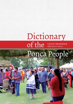 Paperback Dictionary of the Ponca People Book