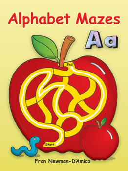 Paperback Alphabet Mazes Book