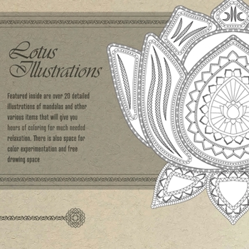 Paperback Lotus Illustrations Book