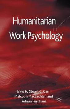 Paperback Humanitarian Work Psychology Book