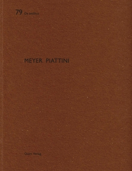 Paperback Meyer Piattini: de Aedibus 79 Book