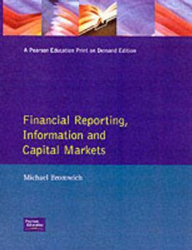 Paperback Financial Reporting, Information and Capital Markets Book