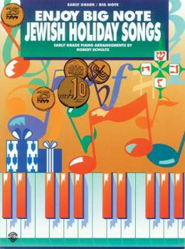 Paperback Enjoy Big Note Jewish Holiday Songs Book