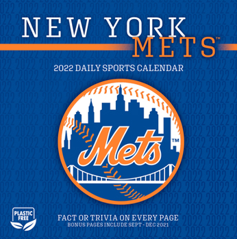 Calendar New York Mets 2022 Box Calendar Book