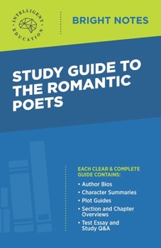 Paperback Study Guide to The Romantic Poets Book