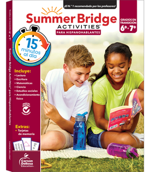 Paperback Summer Bridge Activities Spanish 6-7, Grades 6 - 7 [Spanish] Book