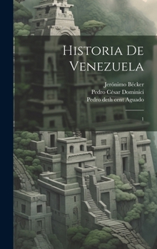 Hardcover Historia de Venezuela: 1 [Spanish] Book